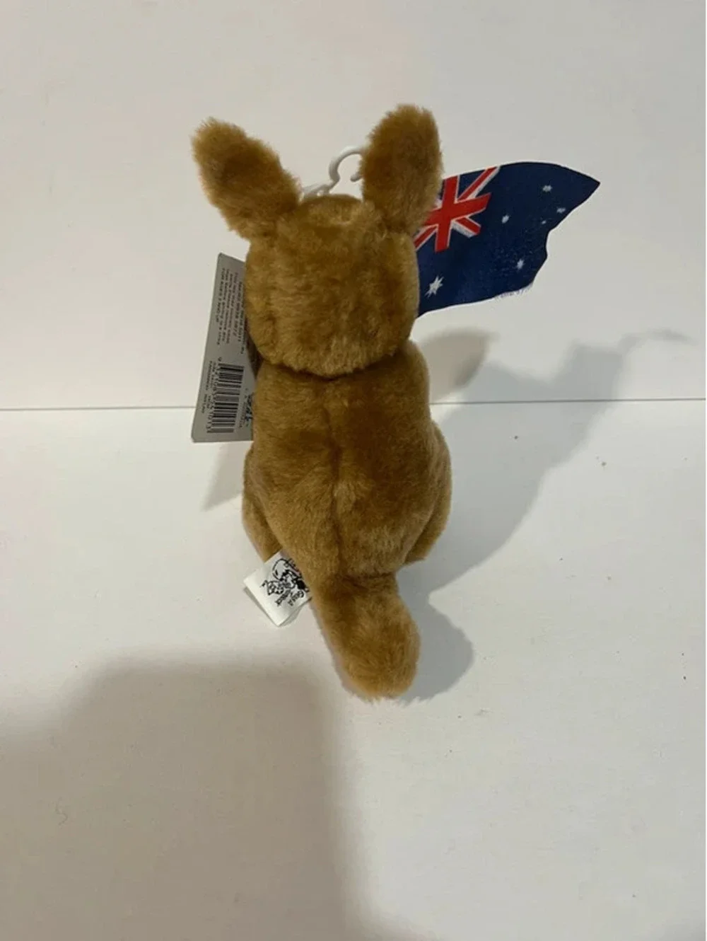 Jumbuck Australian Flag Kangaroo Plush toy Vintage Brown Collectible